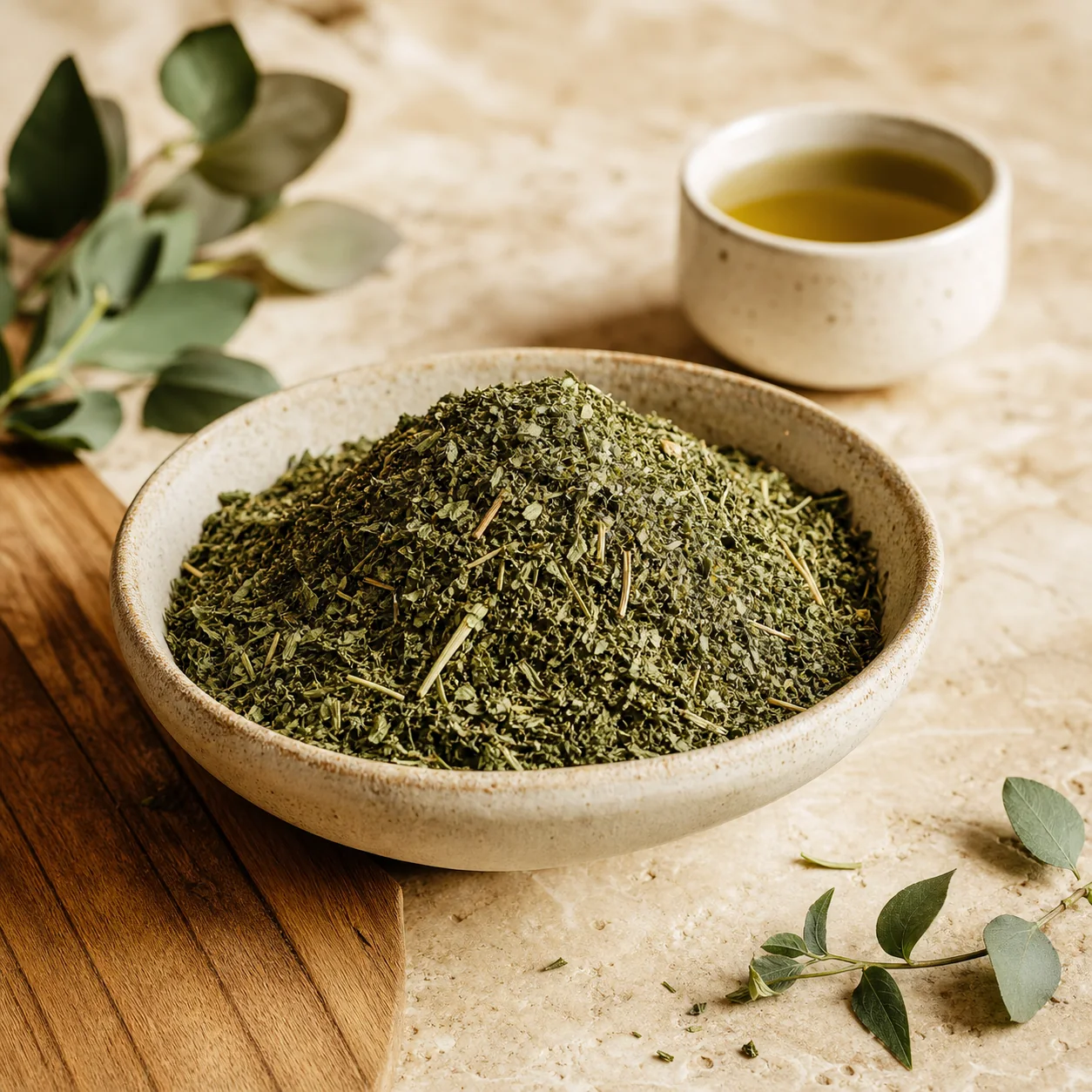 Bowel Balance herbal tea with fennel and guava leaf